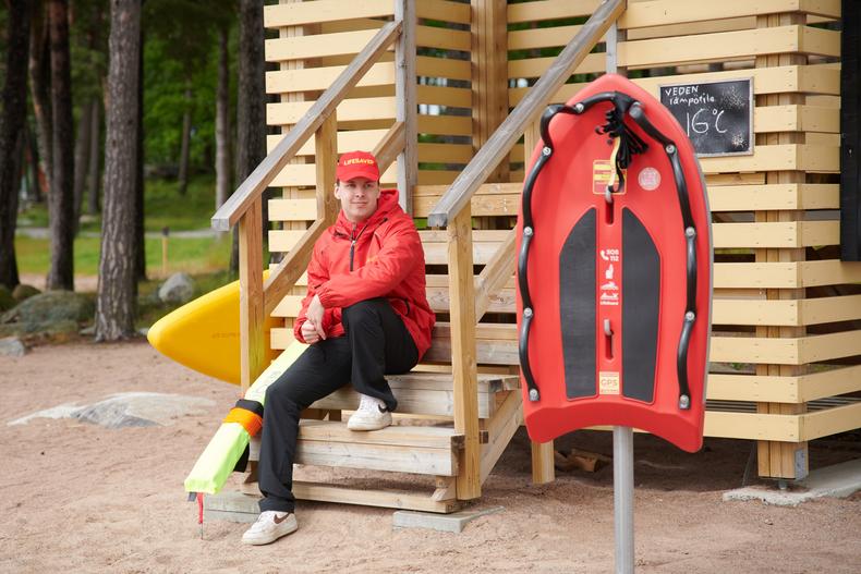Uimavalvoja Kasperi Heikkinen