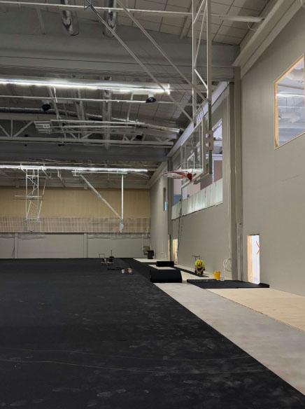 Havainnekuva Tiedonpuiston koulun rakennustyömaalta