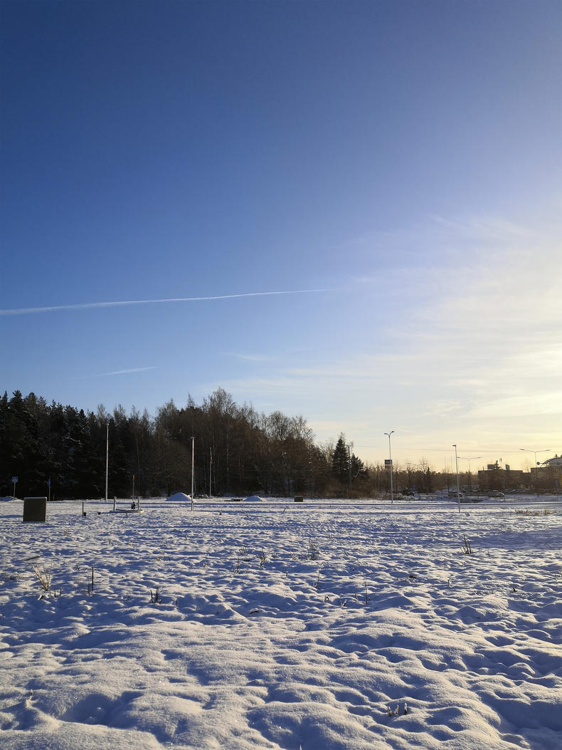 A4. Portinvartija, näkymä rakennuspaikan suuntaan, korttelin 6083 puolivälistä katsoen