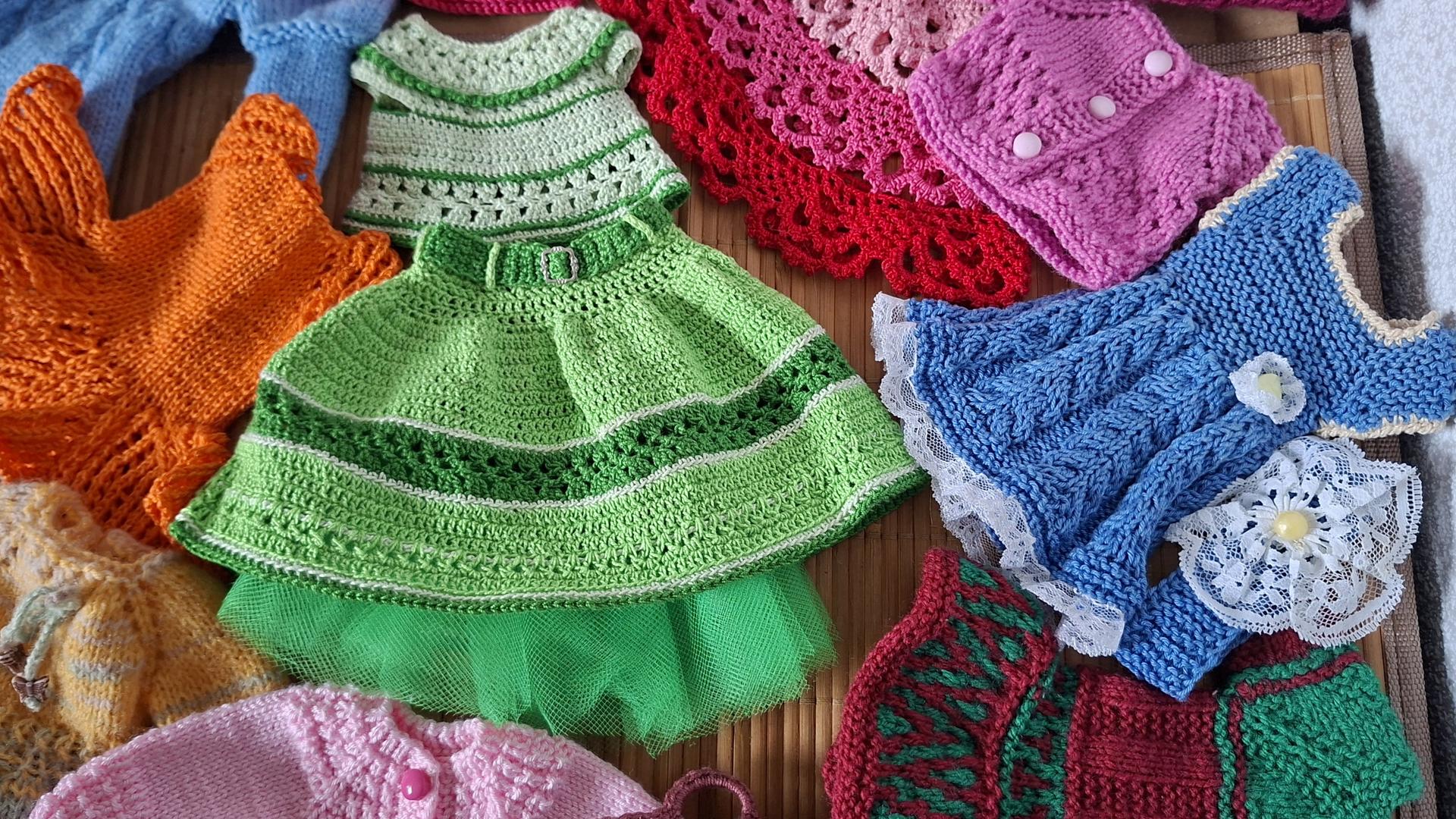 Tatiana Myllärin nukenvaatteita