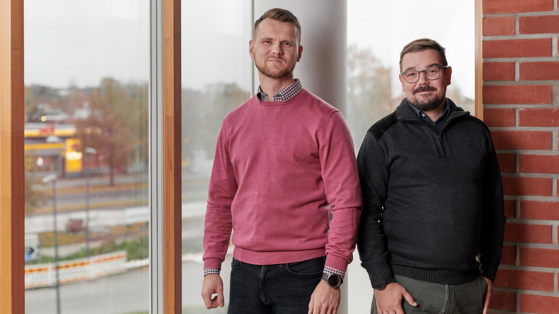 Kaupunginjohtaja Eero Vainio ja kaupunkikehitysjohtaja Samu Mattila.