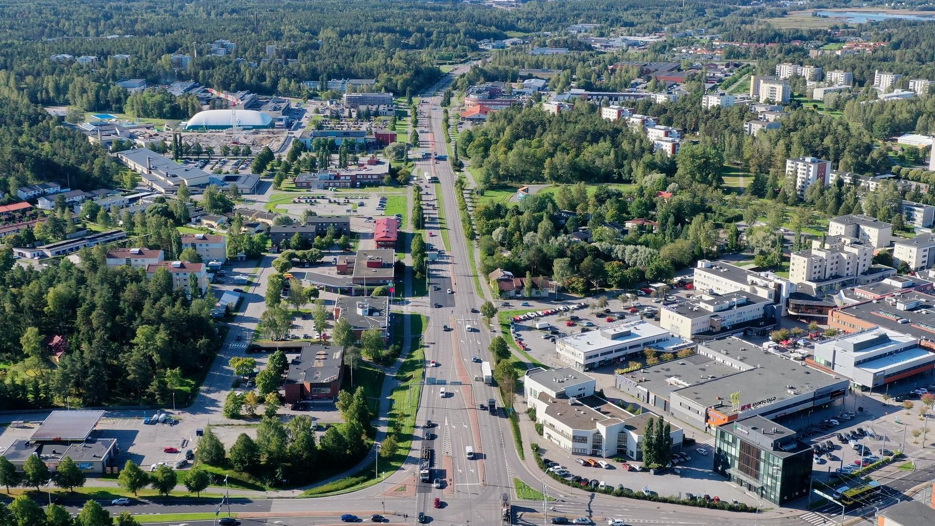 Ilmakuva Nesteentie
