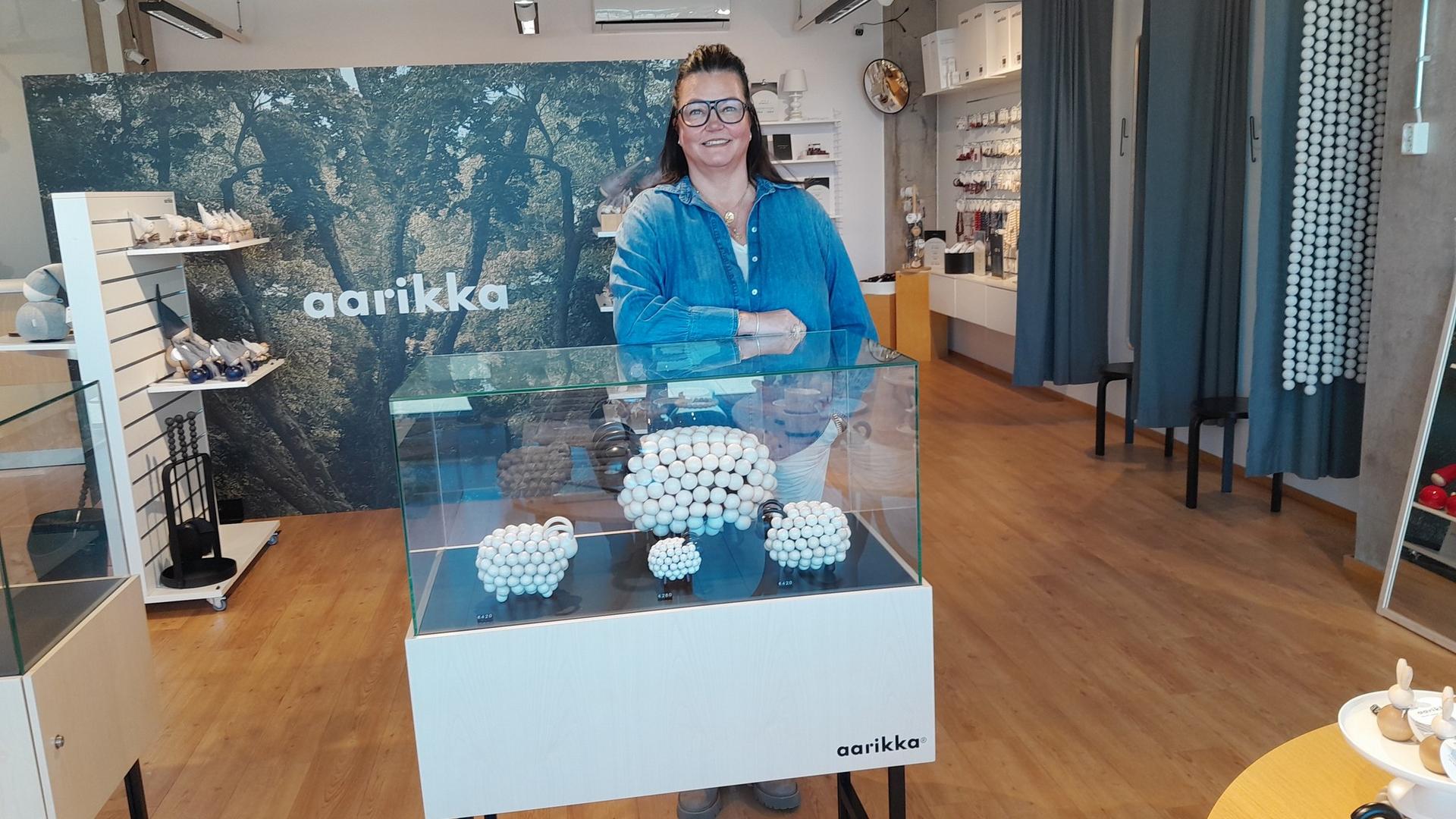 Martinexin toimitusjohtaja Riia Sandström.