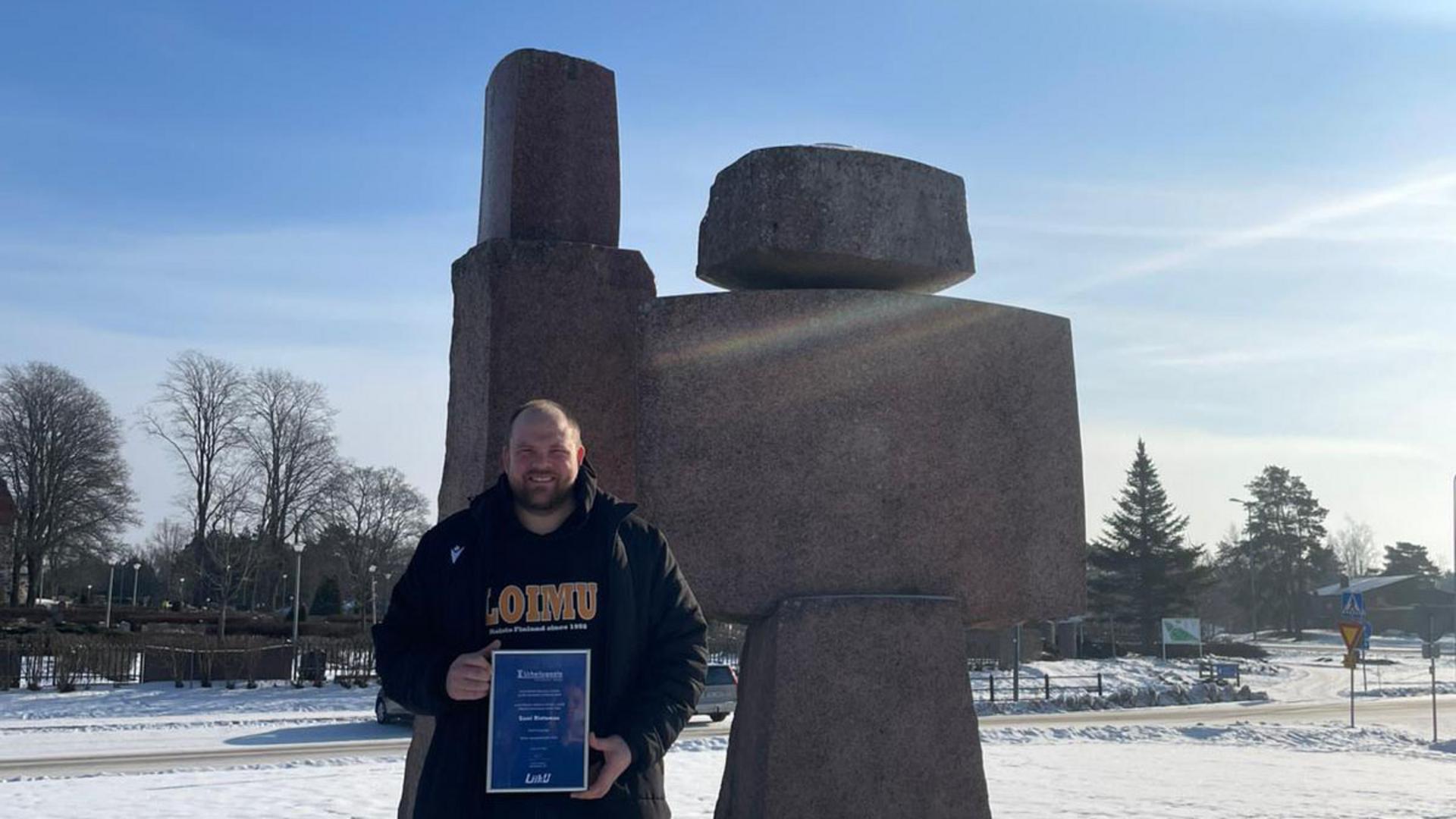 Sami Rintamaa, vuoden seuratyöntekijä 