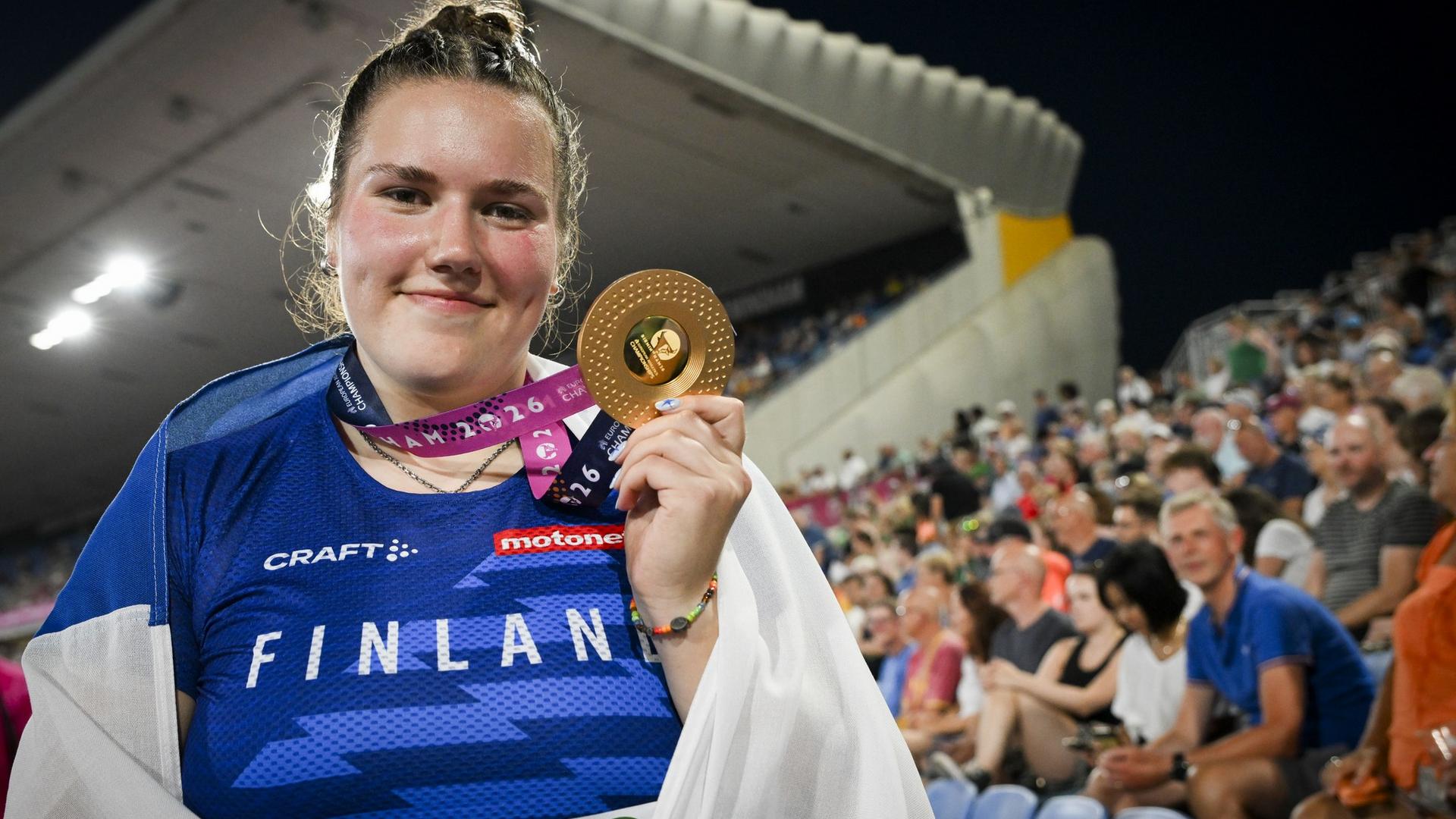 Euroopan mestari Silja Kosonen.