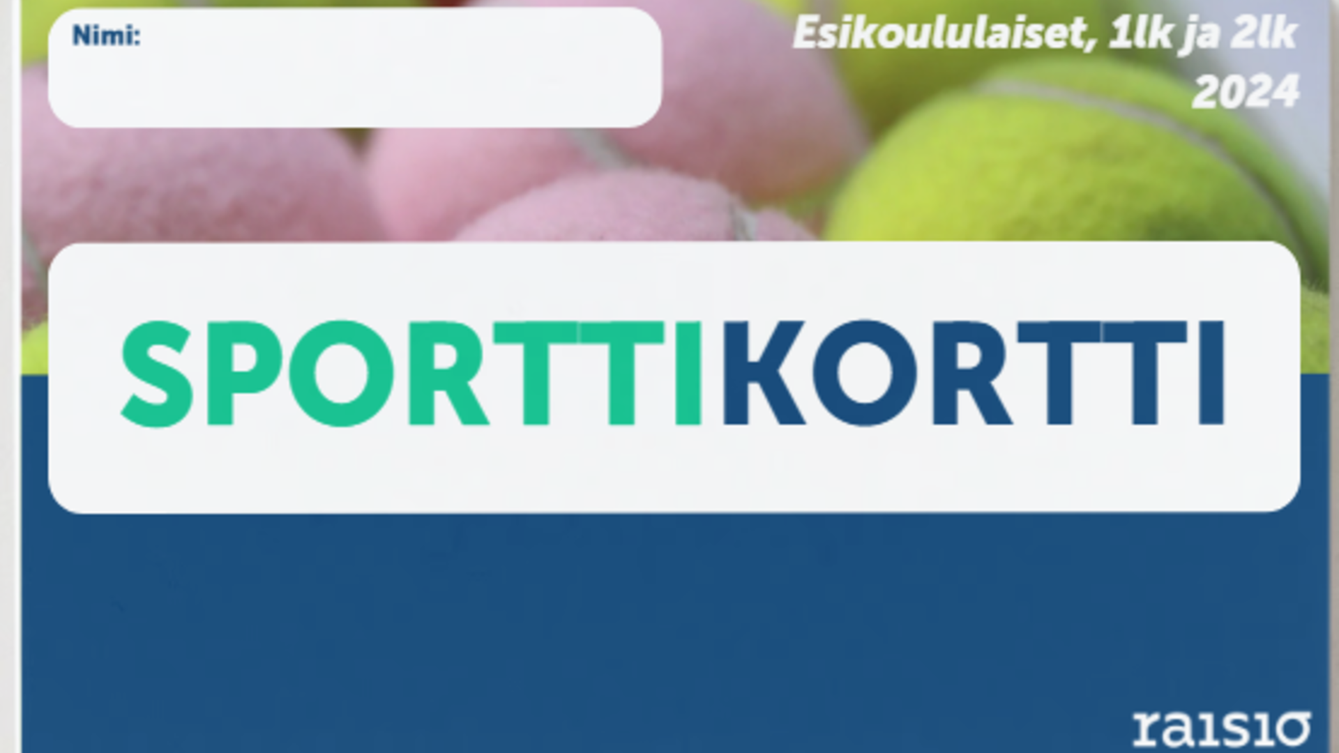 Kuva sporttikortista.