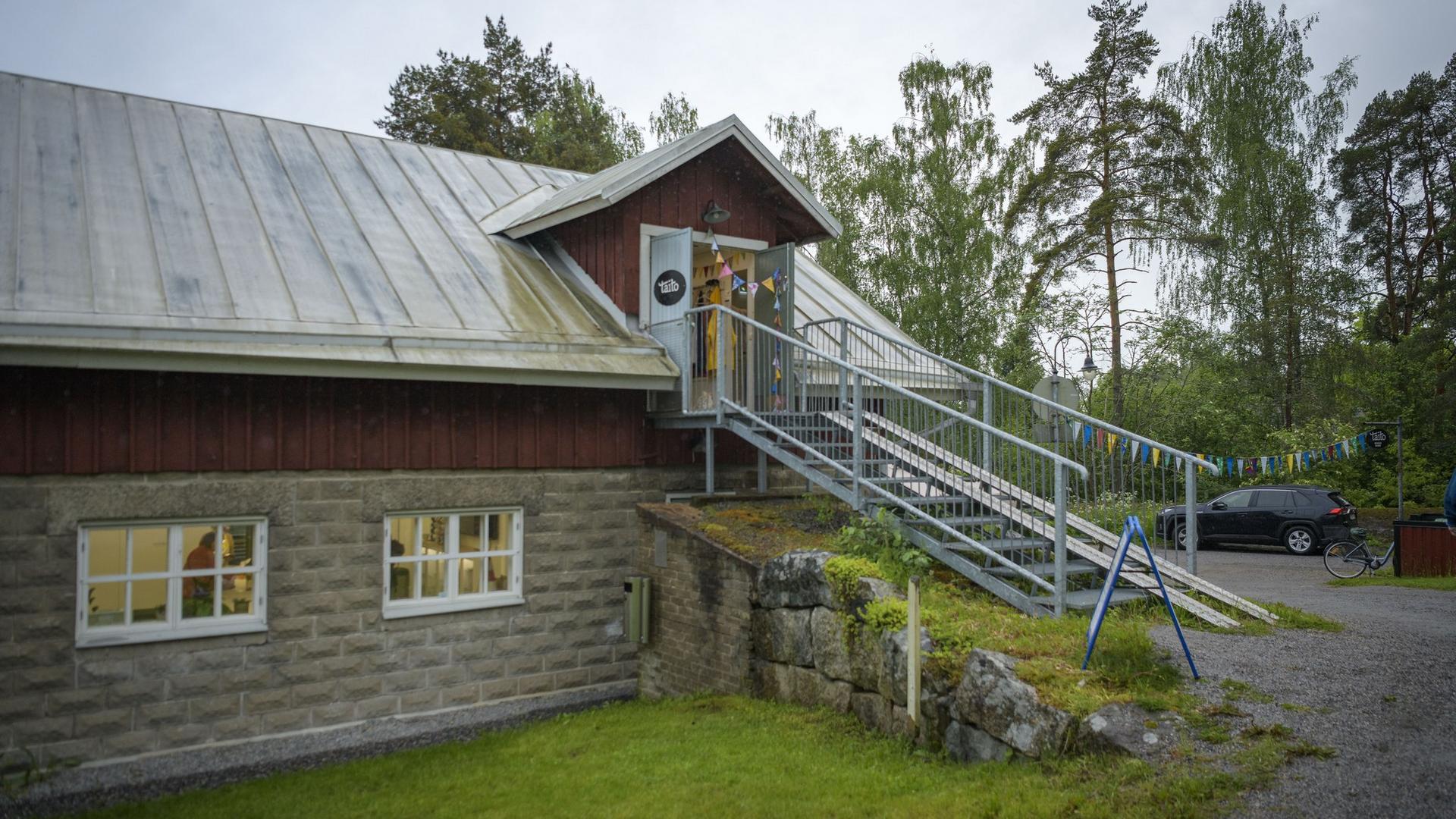 Taitokeskus Friisilän verstailla.