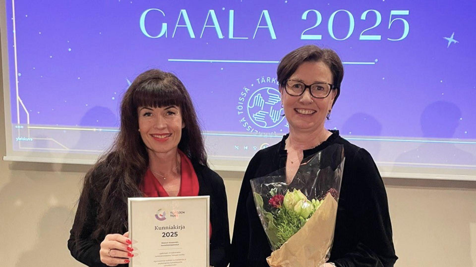 Tärkeissä töissä -gaala 2025