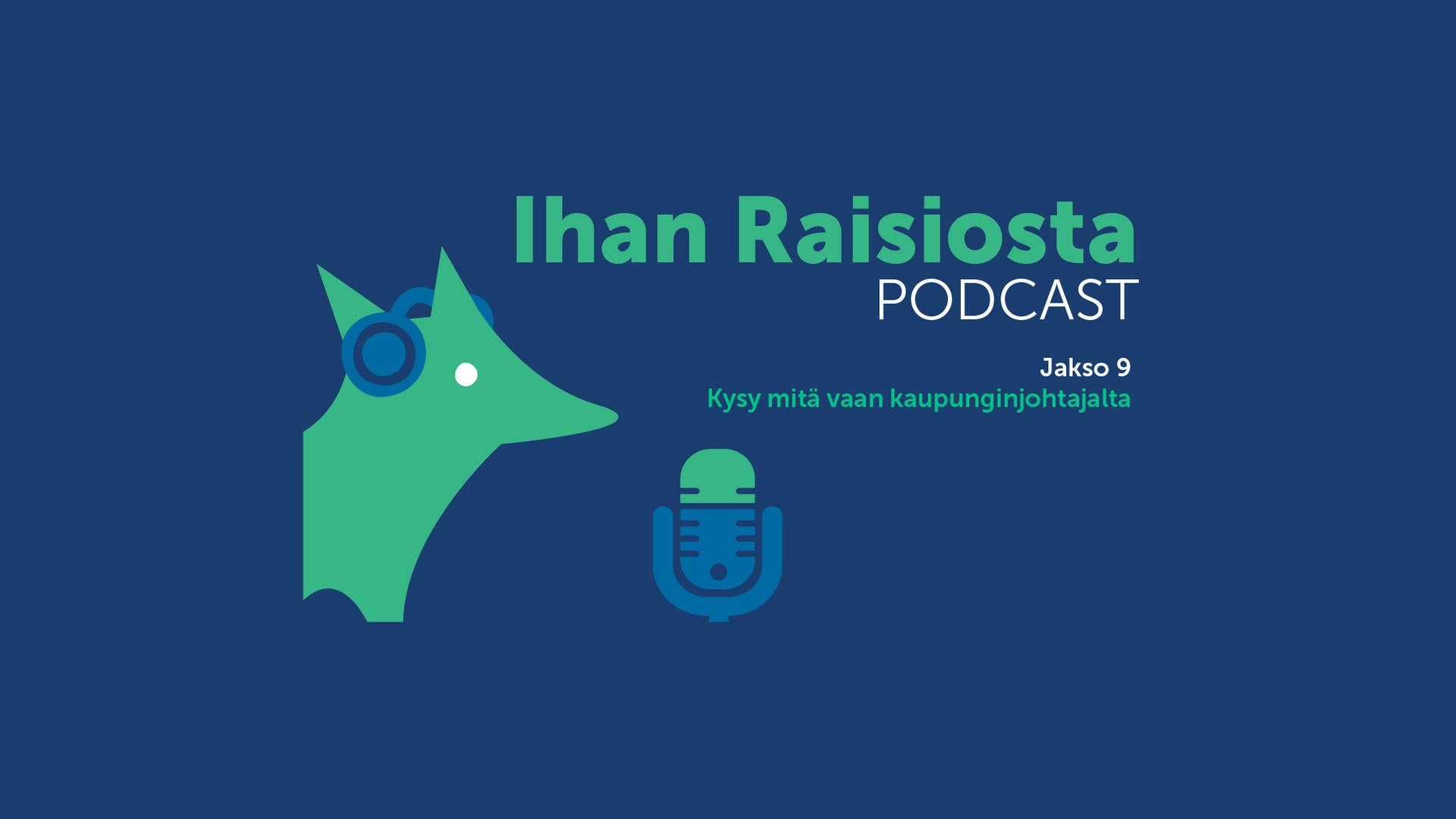 Podcastin banneri