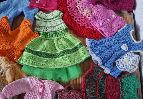 Tatiana Myllärin nukenvaatteita