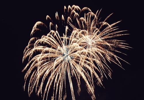 Kuvituskuva ilotulitus. 