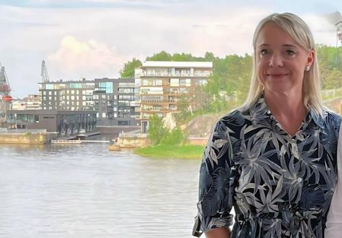 Talousjohtaja Jonna Peltola. 