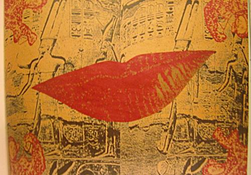 Manno Kalliomäki, Leena Lander, 1992, serigrafia. Eero Rantasen säätiön uushankinnat - kokoelma. Raision museo Harkko.