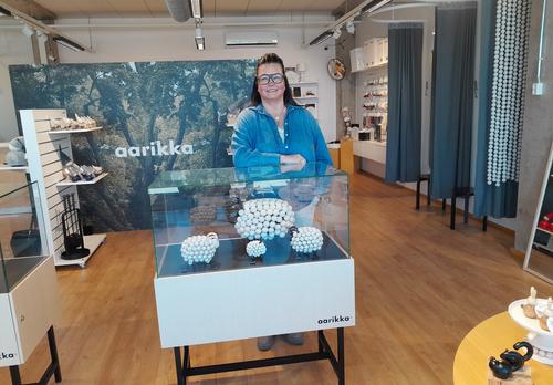 Martinexin toimitusjohtaja Riia Sandström.