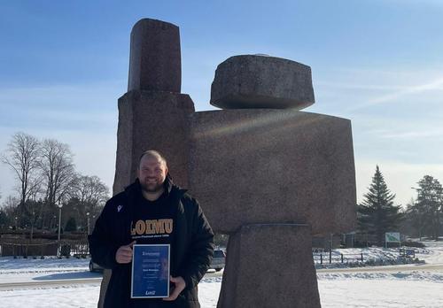 Sami Rintamaa, vuoden seuratyöntekijä 