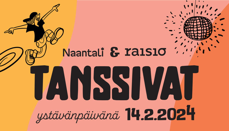 Raisio ja Naantali tanssivat ystävänpäivänä 14.2.2024. 