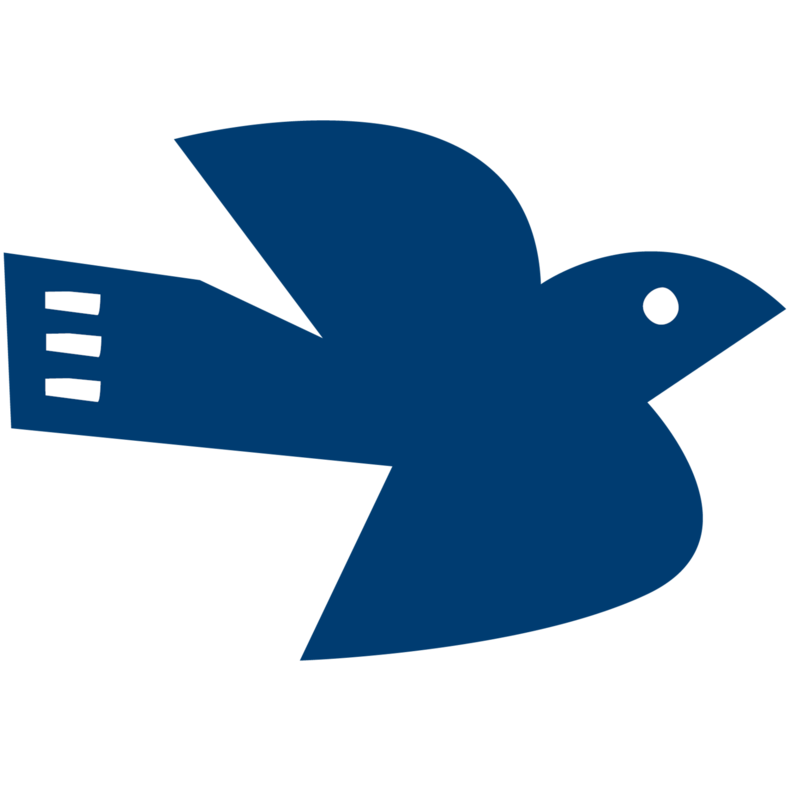 sininen lintu