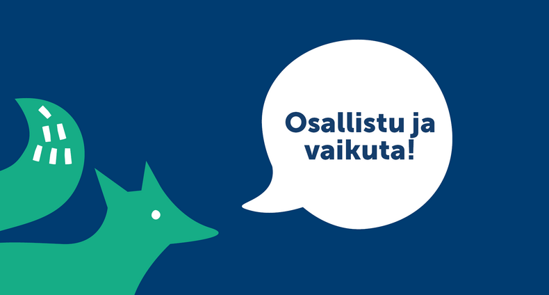 Kuvituskuva asukkaiden osallistamiseen. 